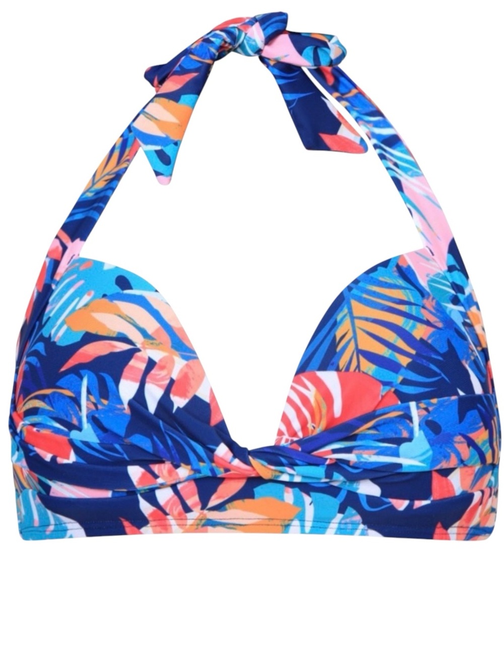 NWT Mountain Warehouse Multi-Colour Maldives Halter Wrap Bikini Swim Top (4)